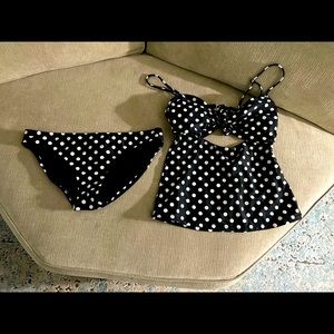 Old Navy Polka Dot Tankini